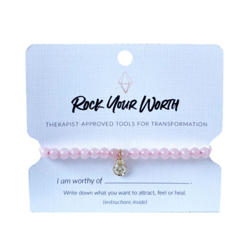 Rose Quartz Bracelet Rock Your Worth